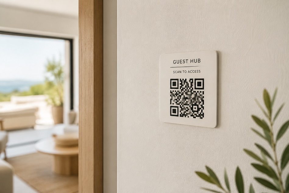 Guest Hub service by Innhance, a property presentation studio working worldwide