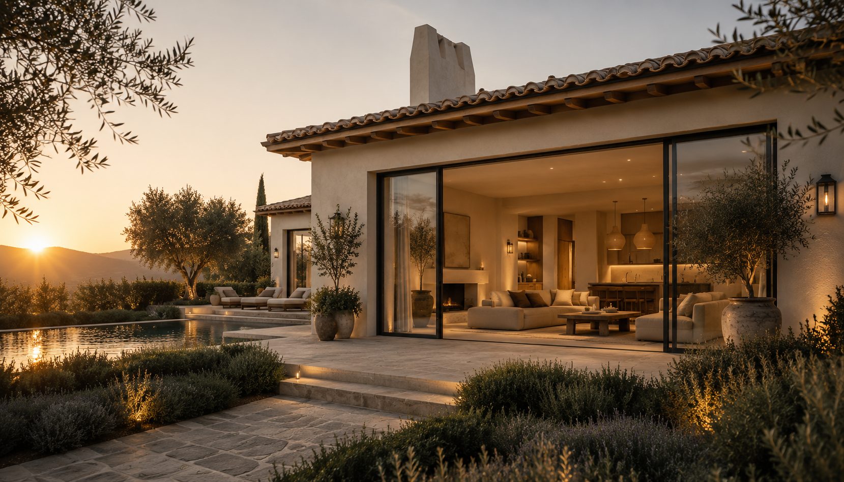 A short-term rental property styled and presented by Innhance, a property presentation studio working worldwide